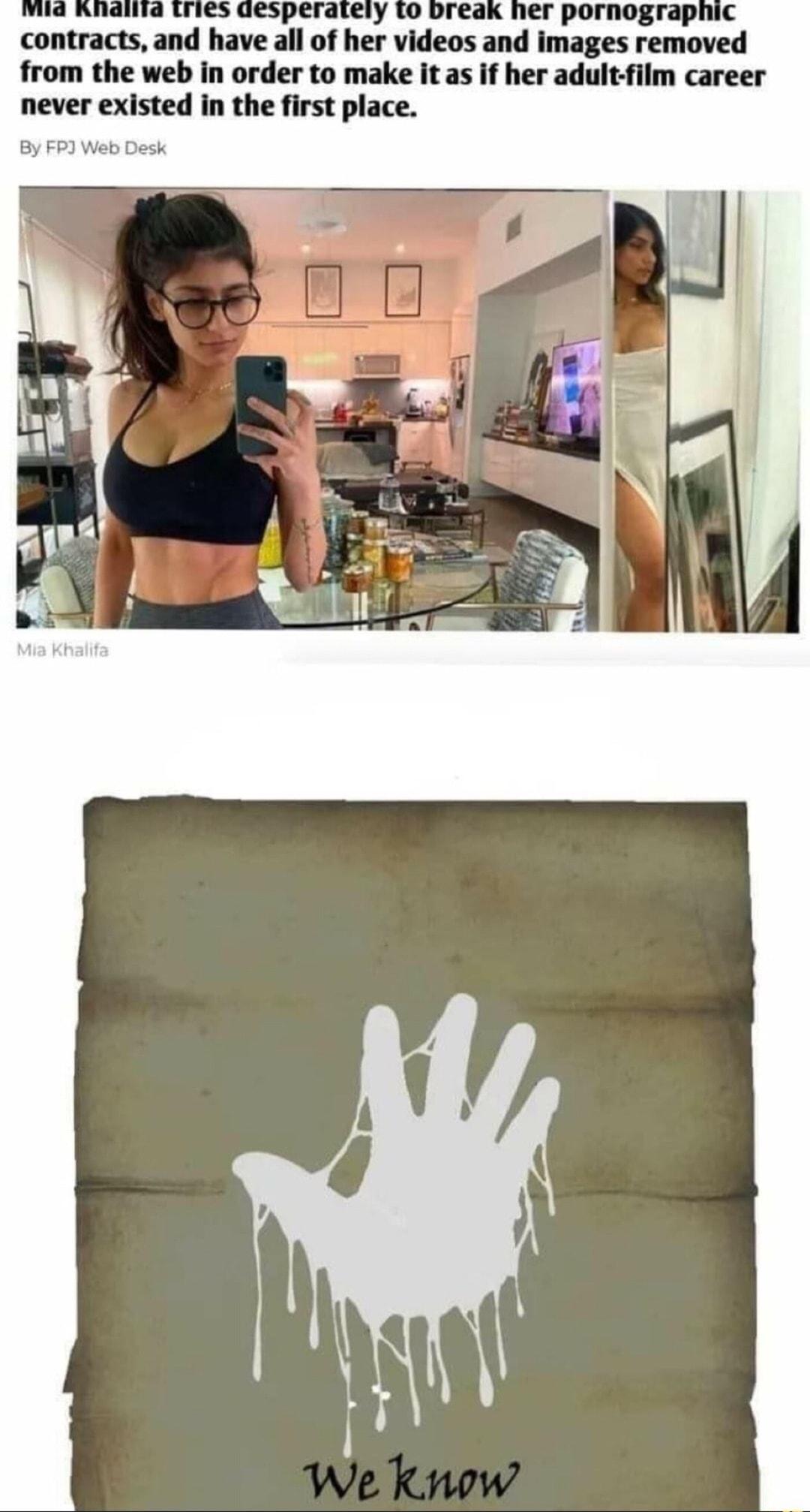 S desperately to er pornographic contram and have all of her videos and images removed from the web in order to make it as if her adult film career never existed in the first place By FP Web Desk