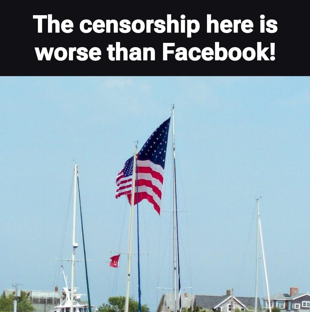 The censorship here is worse than Facebook!
