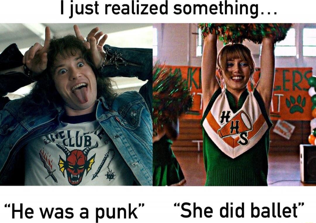 I just realized something...
