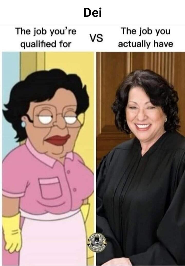 Dei The job you're qualified for VS The job you actually have