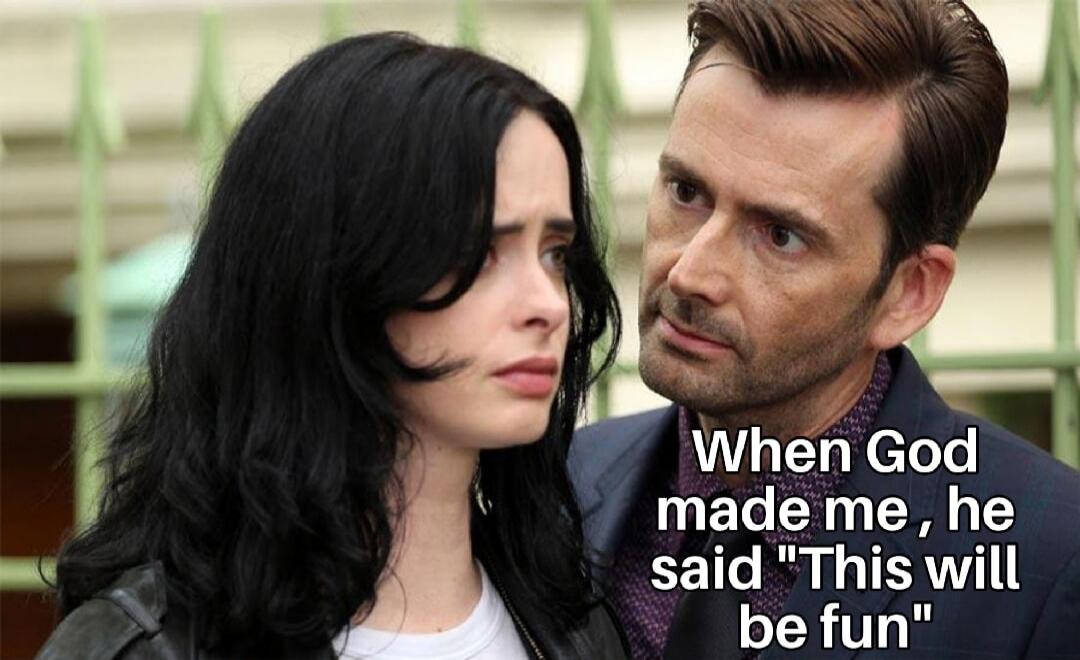 When God made me , he said 