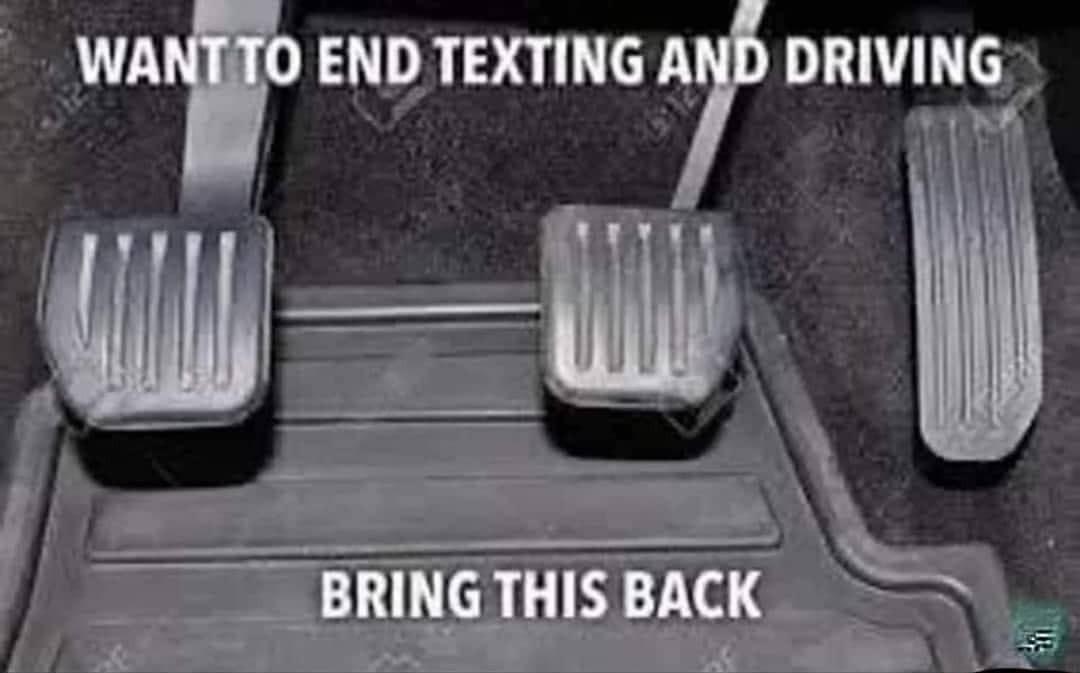 WANTTO END TEXTING AND DRIVING