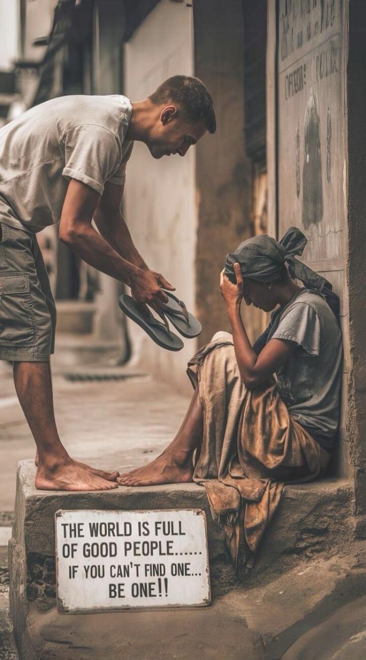 THE WORLD IS FULL OF GOOD PEOPLE....... IF YOU CAN'T FIND ONE... BE ONE!!