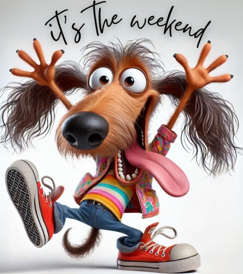 It's The weekend.