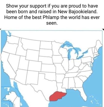 Show your support if you are proud to have been born and raised in New Bajookieland Home of the best Phlamp the world has ever seen