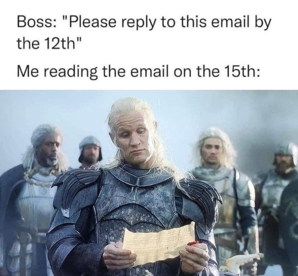 Boss Please reply to this email by the 12th Me reading the email on the 15th