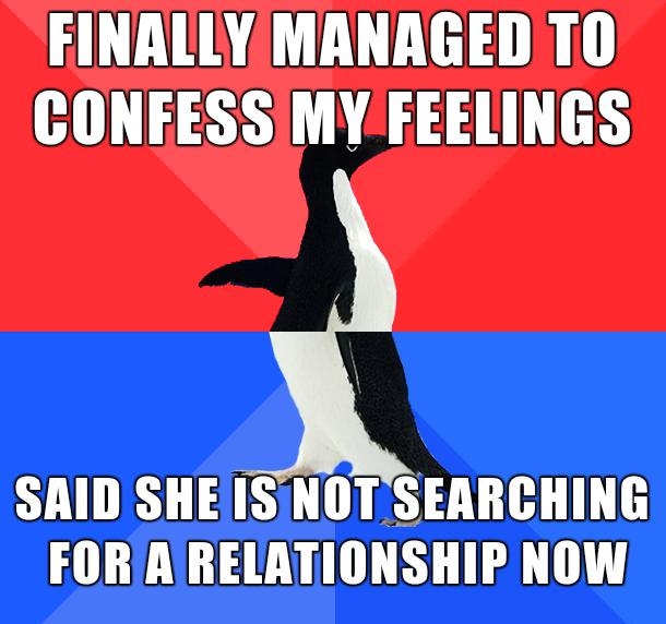 GLTYER AL R CONFESSIMY FEELINGS SAID SHEISINOTSEARCHING FORARELATIONSHIP NOW