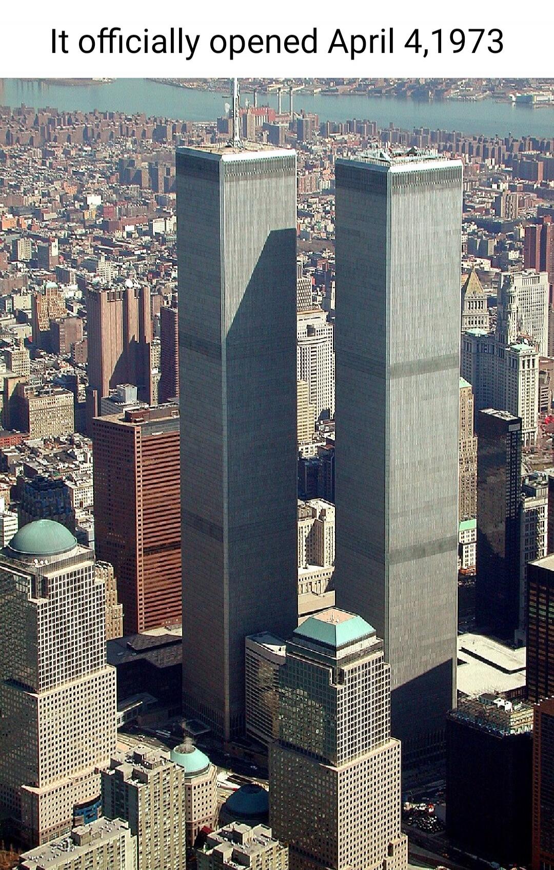 It officially opened April 4,1973