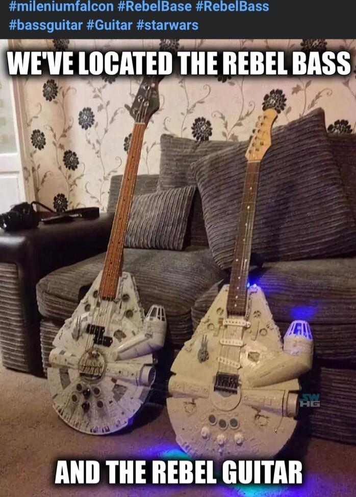 mileniumfalcon RebelBase RebelBass bassguitar Guitar mrwar AND THE IIEIIEEIIITAI T