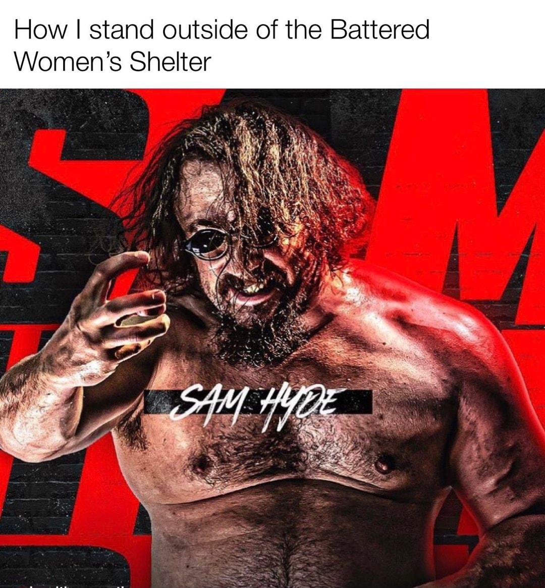 tside of the Battered Shelter