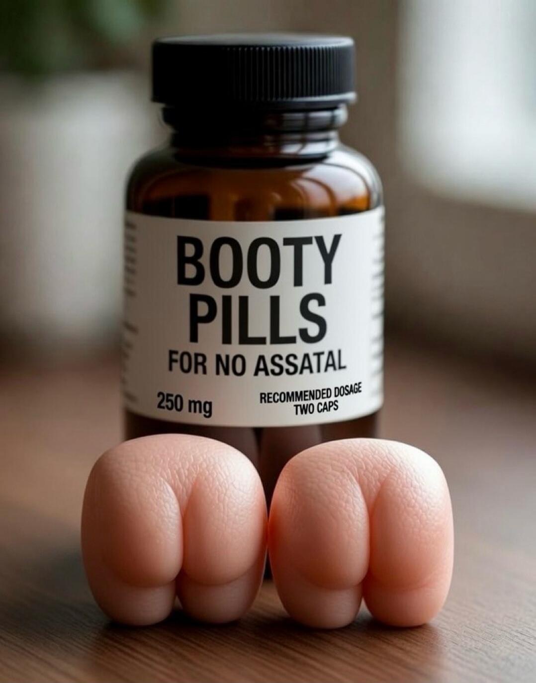 BOOTY PILLS FOR NO ASSATAL 250 mg RECOMMENDED DOSAGE TWO CAPS