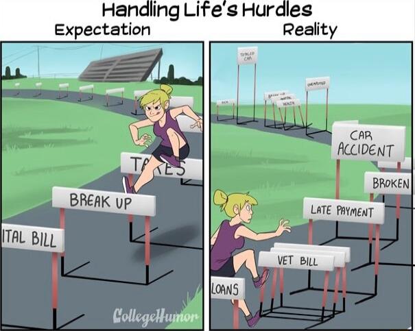 Handling Lifes Hurdles Expectation