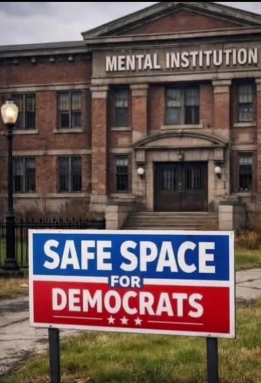 MENTAL INSTITUTION SAFE SPACE FOR DEMOCRATS