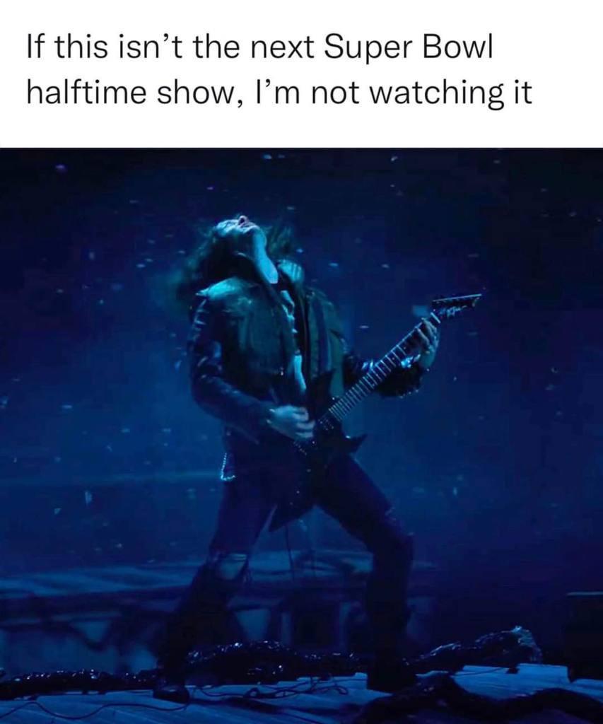 If this isnt the next Super Bowl halftime show Im not watching it b I