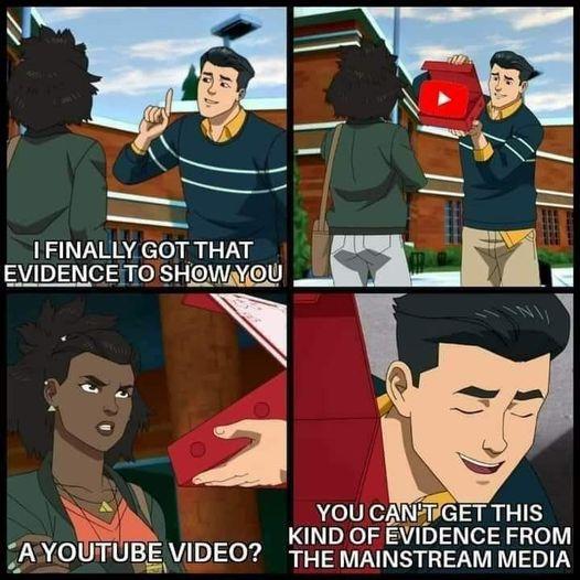 FINALLY GOT THAT S o EVIDENCETOSHOWNU YOU CFGET THIS B KIND OF EVIDENCE FROM JAYOUTUBE VIDEO THE MAINSTREAM MEDIA