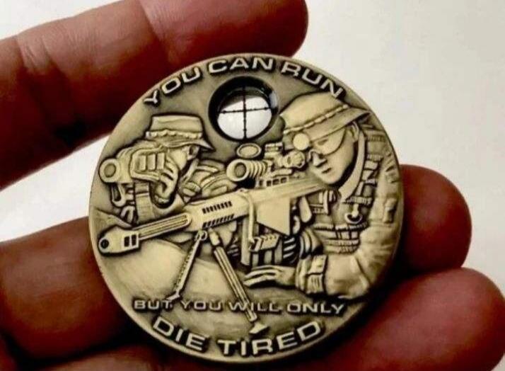 YOU CAN RUN BUT YOU WILL ONLY DIE TIRED