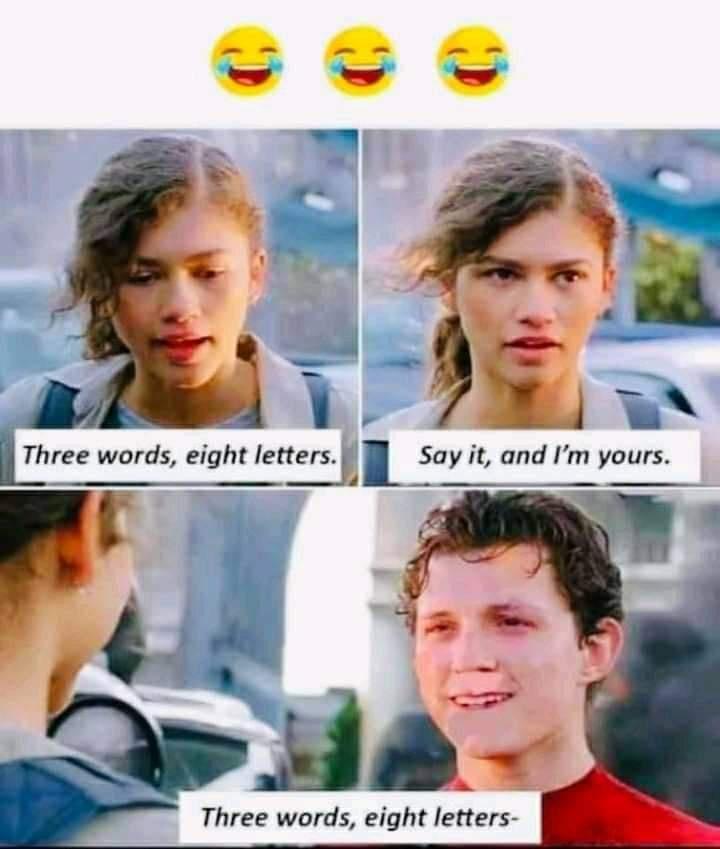 LY I Three words eight letters l Say it and Im yours Three words eight letters