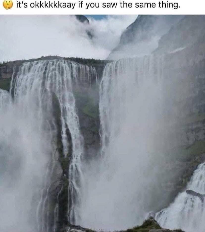 it's okkkkkkaay if you saw the same thing.