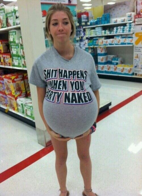 SHIT HAPPENS WHEN YOU'RE NAKED