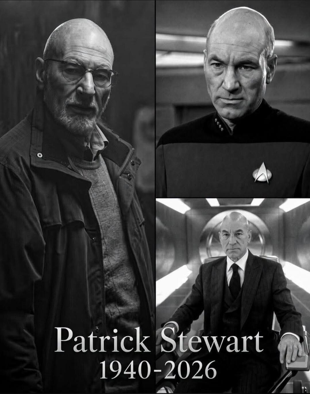Patrick Stewart 1940-2026