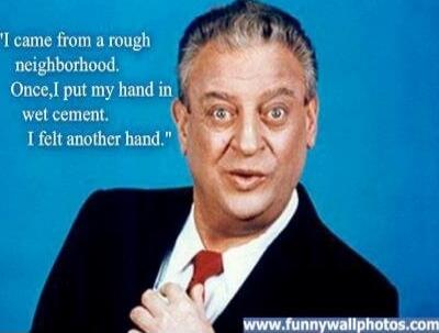 I came from a rough neighborhood. Once, I put my hand in wet cement. I felt another hand.