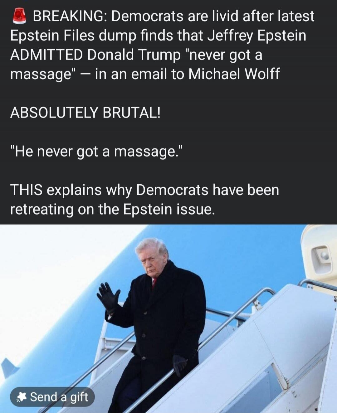 BREAKING: Democrats are livid after latest Epstein Files dump finds that Jeffrey Epstein ADMITTED Donald Trump 