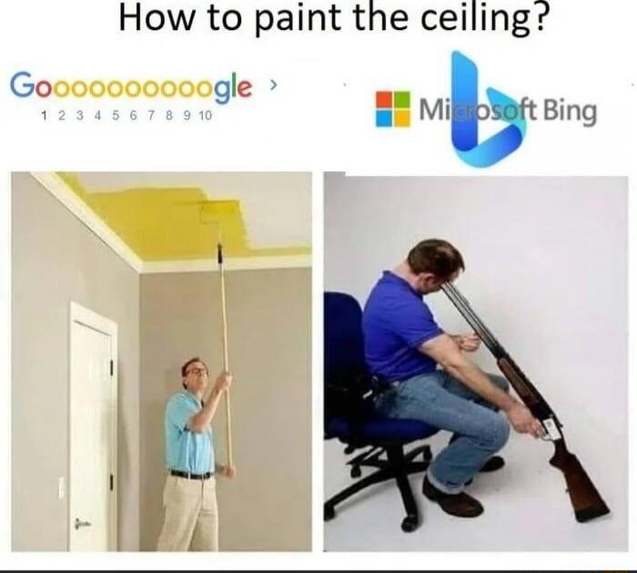 Go How to paint the ceiling le g Ha Mibt Bing