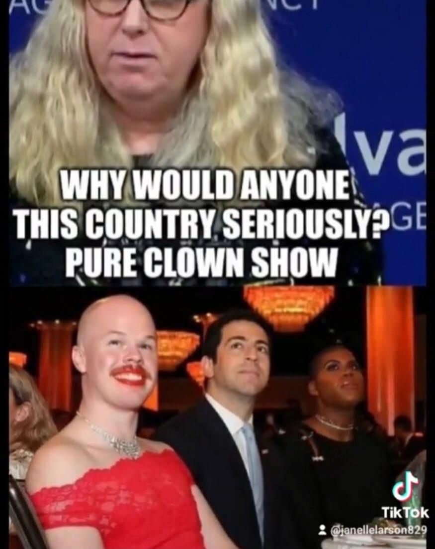 WHY WOULD ANYONE THIS COUNTRY SERIOUSLY? PURE CLOWN SHOW