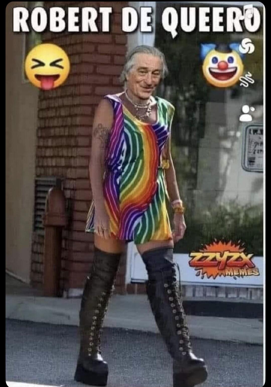 ROBERT DE QUEERO ZZYZX MEMES