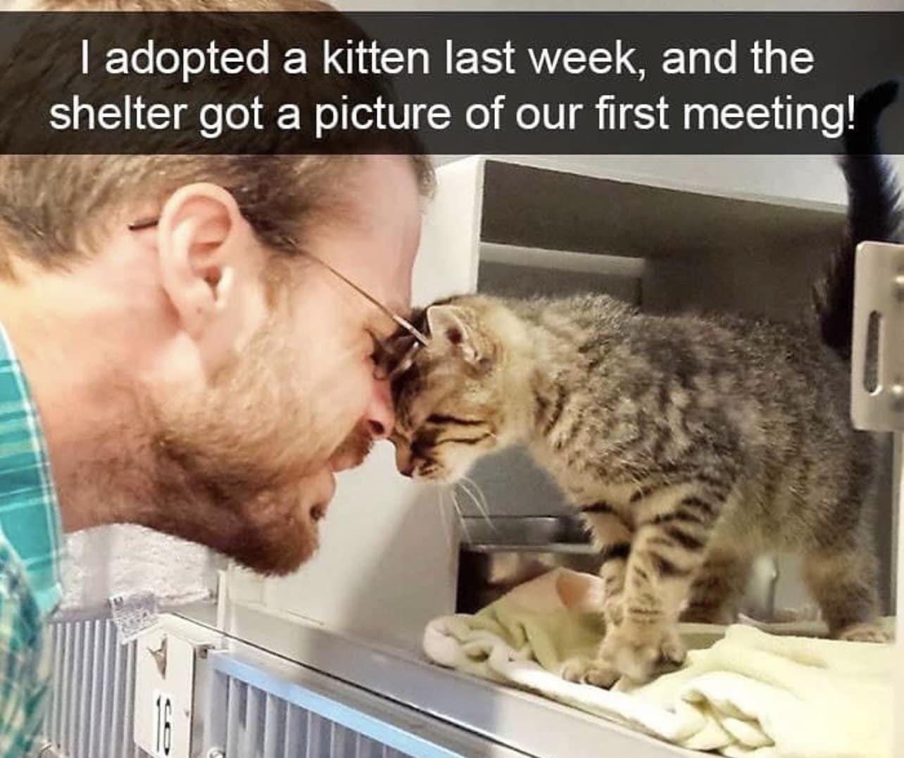 oL R G N S AN ST R 15 shelter got a picture of our first meeting