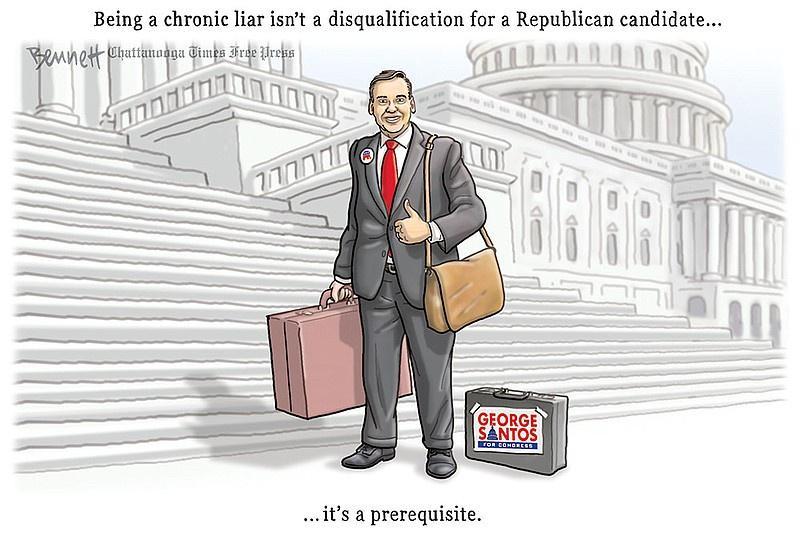 Being a chronic liar isnt a disqualification for a Republican candidate perir its a prerequisite