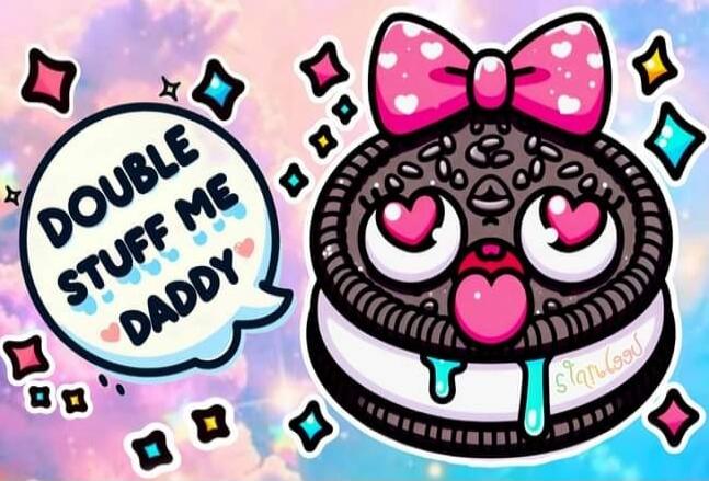 DOUBLE STUFF ME DADDY
