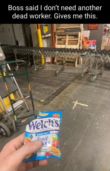 Boss said dont need another 2FTe RYeT T A ETIEIR o TRy TEN ol