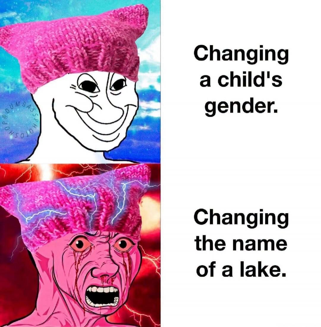 Changing a child's gender. Changing the name of a lake.