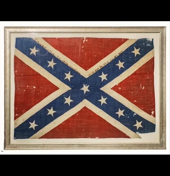 Presented to First Georgia Cavalry By Mrs. S. A. M. July 28th 1863