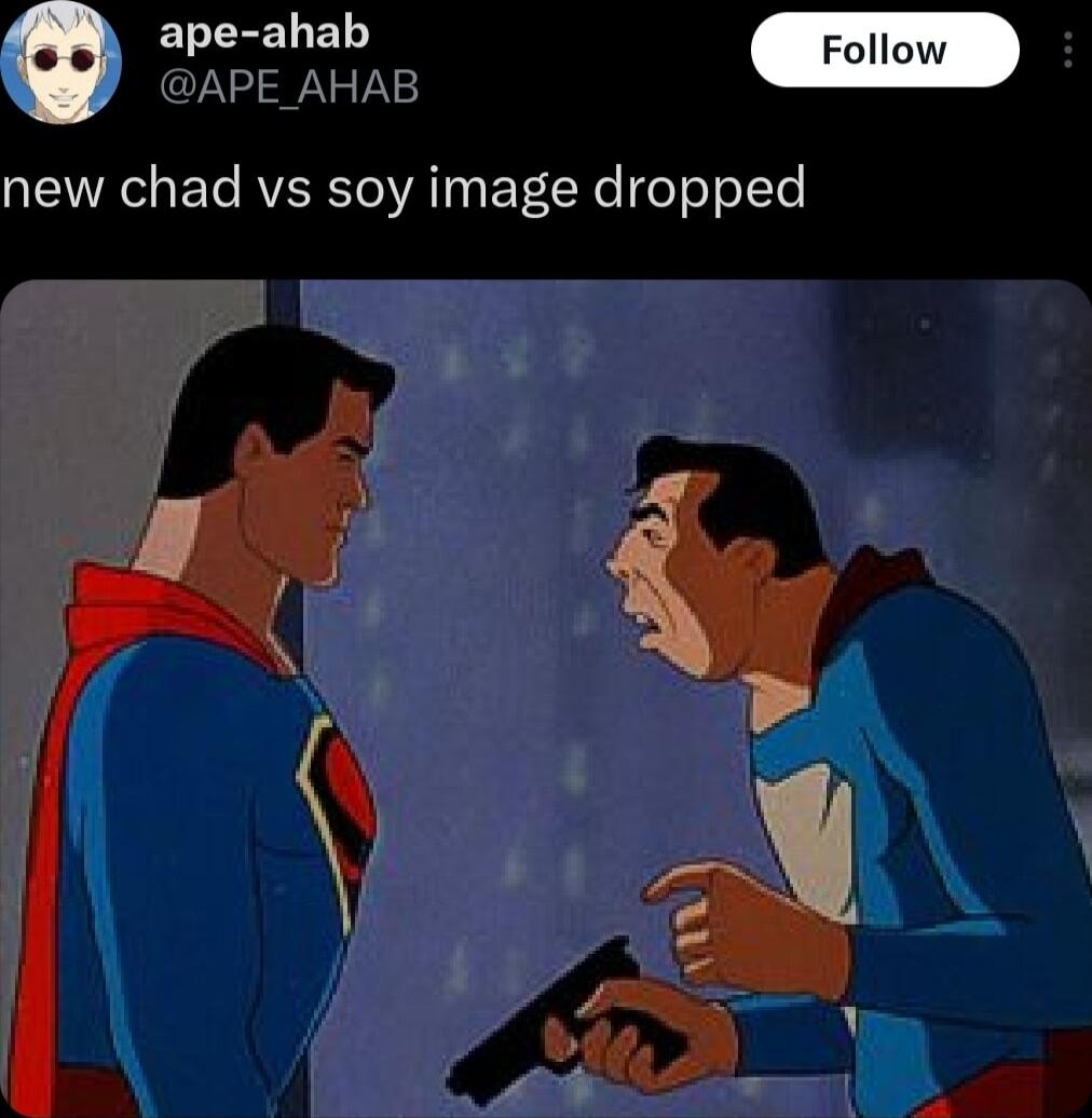 EEEEEL APE_AHAB new chad vs soy image dropped