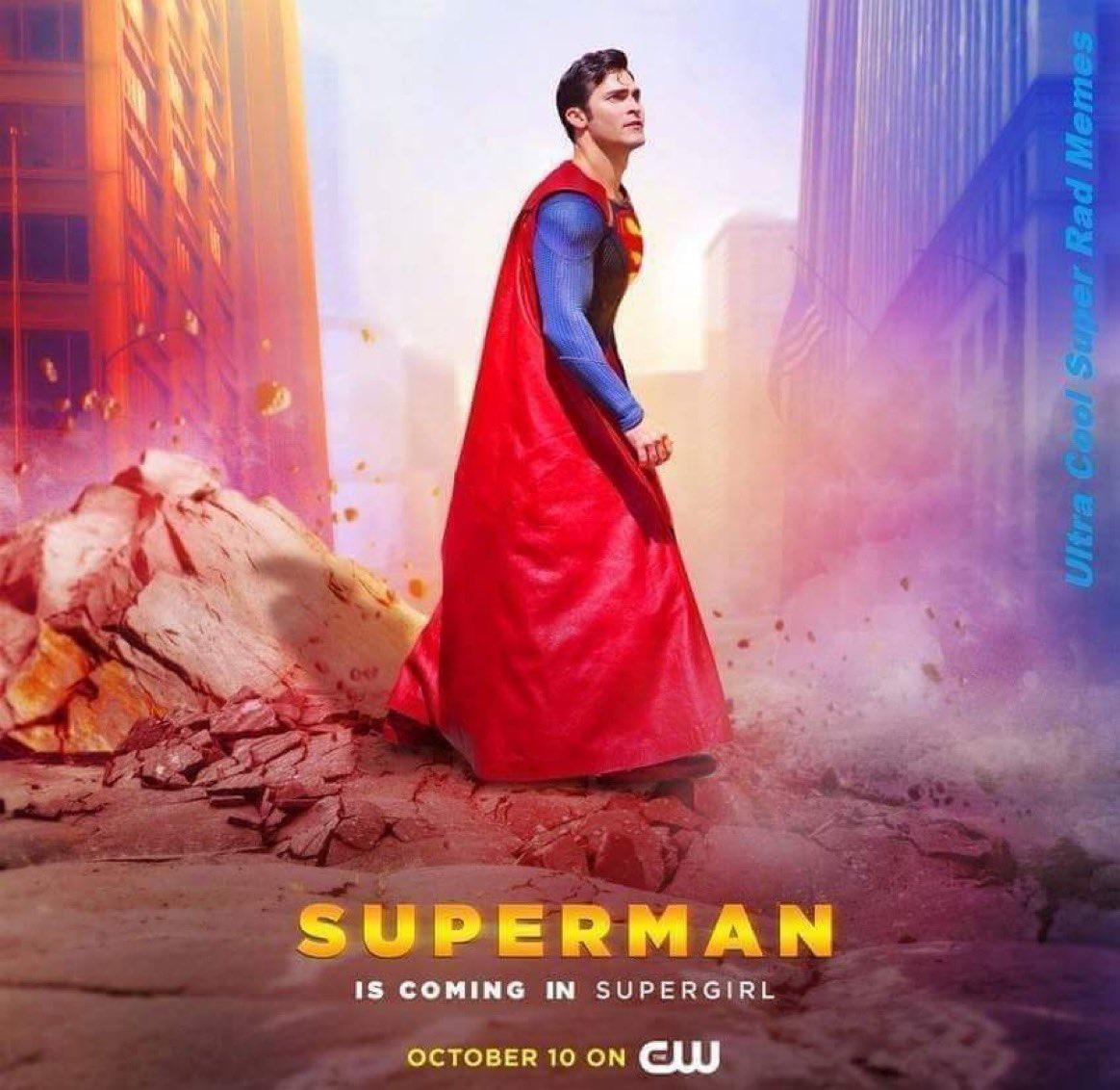 SUPERMAN 1S COMING IN SUPERGIRL ocToseR 10 on GAM H