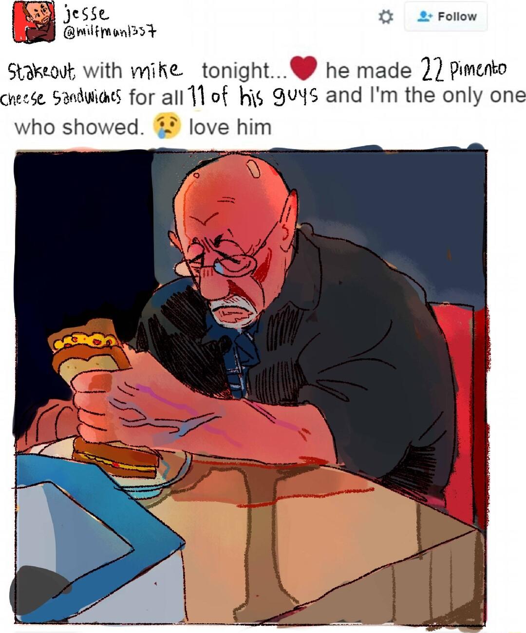 Jesse Follow milimeniyt Stakeowt with wike tonight he made 7 pimerko e Saduiaes for all 11 of hg 9uys and Im the only one who showed love him
