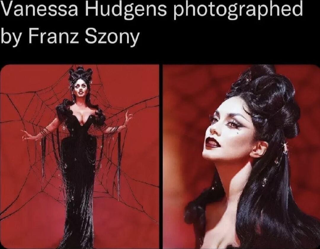 Vanessa Hudgens photographed by Franz Szony