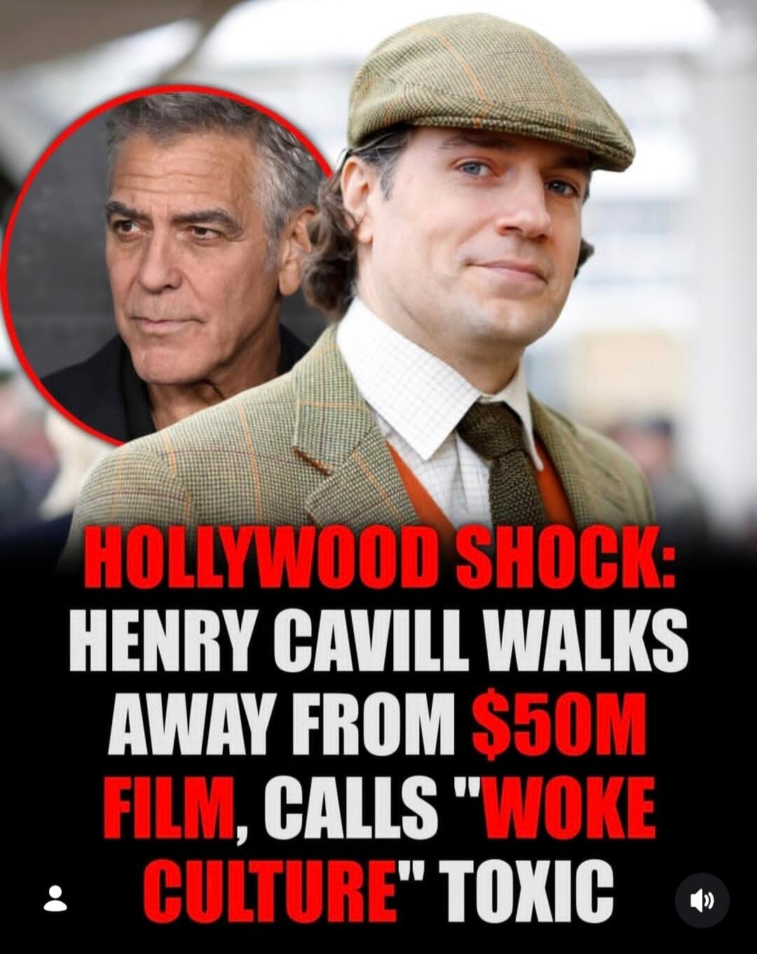 HOLLYWOOD SHOCK: HENRY CAVILL WALKS AWAY FROM $50M FILM, CALLS 