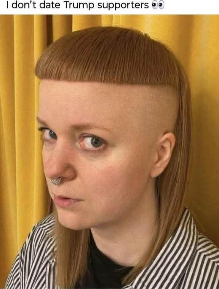 I don’t date Trump supporters 👀👀