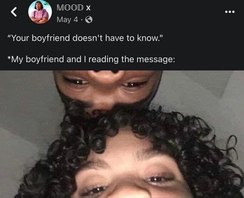 9 MOOD x VR Your boyfriend doesnt have to know My boyfriend and reading the message