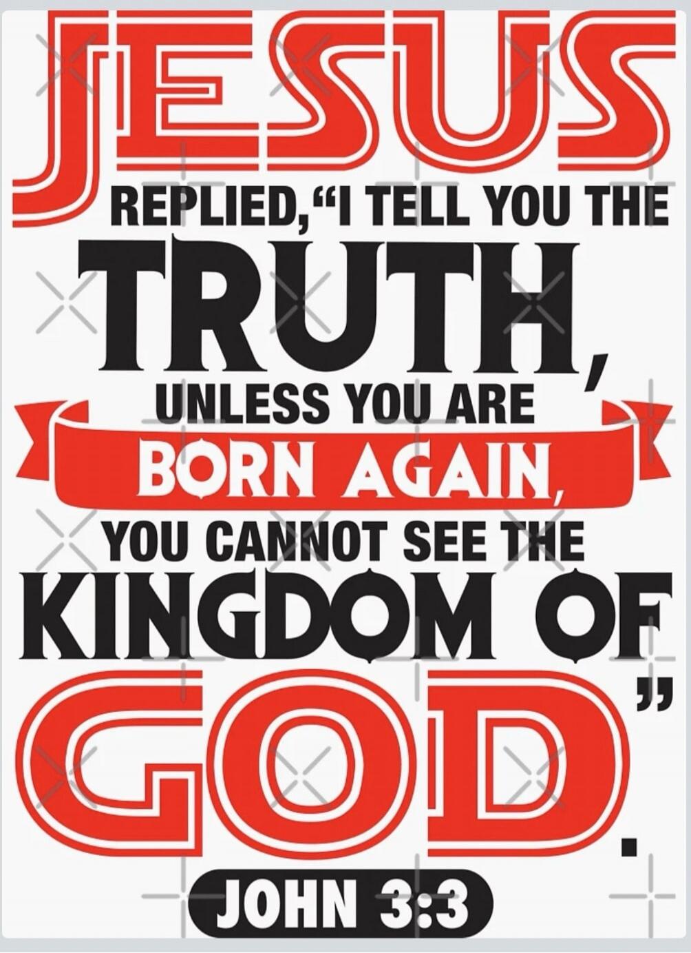 JESUS REPLIED, 