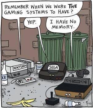 ReMEMBER WHEN We WERe THE GAMING SYSTEMS To HAVE