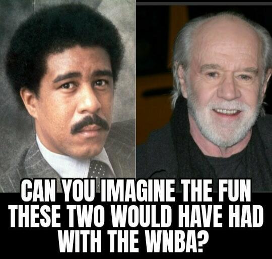 CAN YOU IMAGINE THE FUN THESE TWO WOULD HAVE HAD WITH THE WNBA?