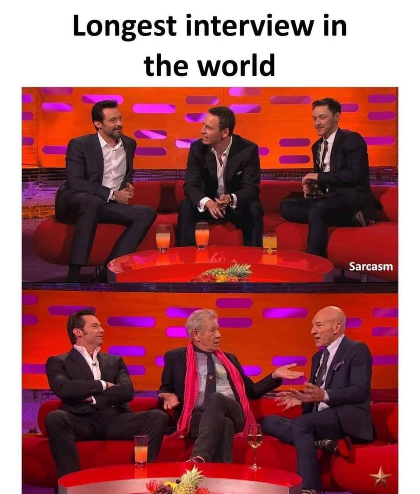 Longest interview in the world