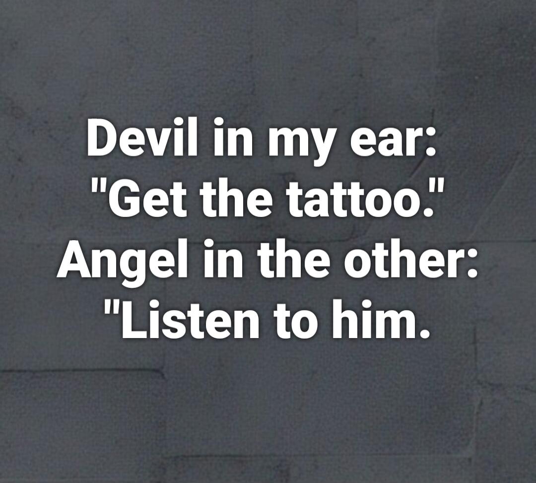 Devil in my ear: 
