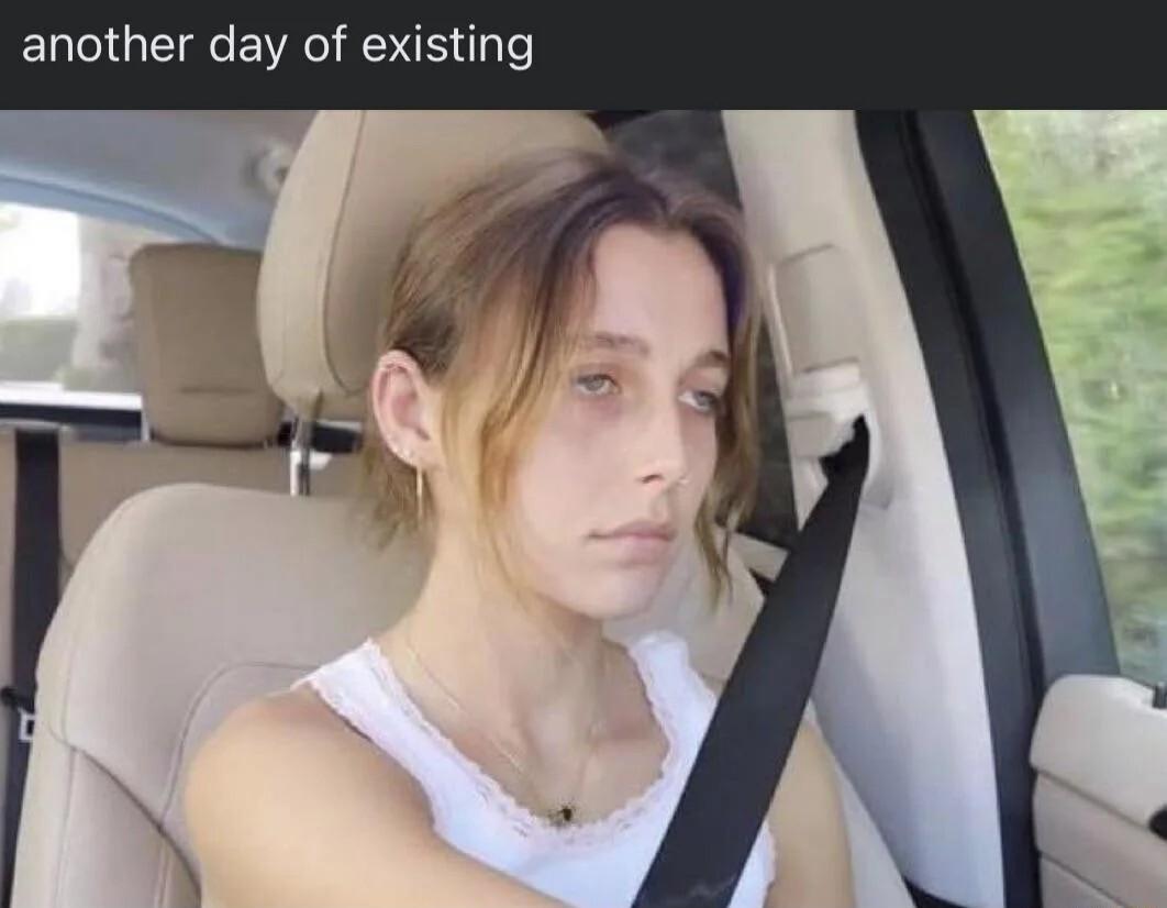 another day of existing