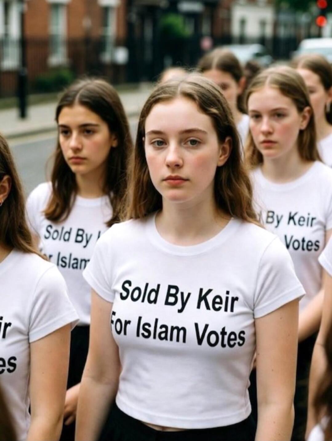 Sold By Keir For Islam Votes. Sold By Islam. By Keir Votes.