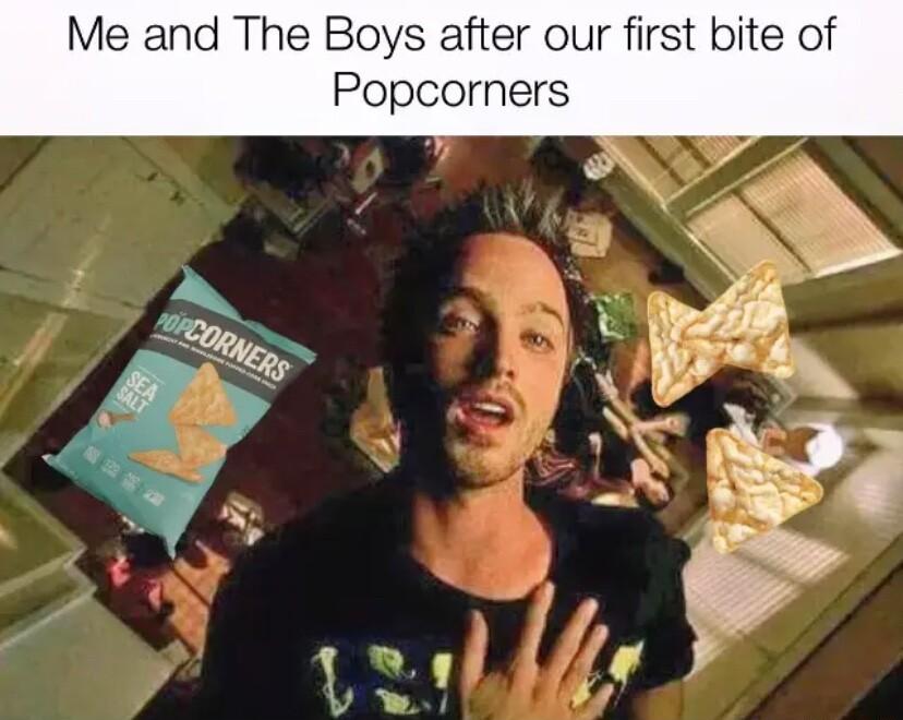 Me and The Boys after Popcorners